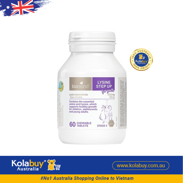 [Special Set] Phát triển toàn diện cho bé của Úc Kẽm ZinC Bio Island & DHA Bio Island & Lysine viên Bio Island (Discount đến 30%)