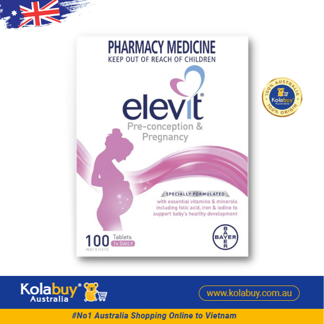 [Special Set] Chăm sóc mẹ bầu Úc Elevit & DHA Bio Island (Discount đến 30%)