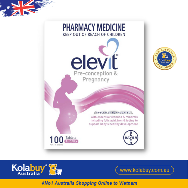 [Special Set] Chăm sóc mẹ bầu Úc Elevit & DHA Bio Island & Sắt Blackmores (Discount đến 30%)