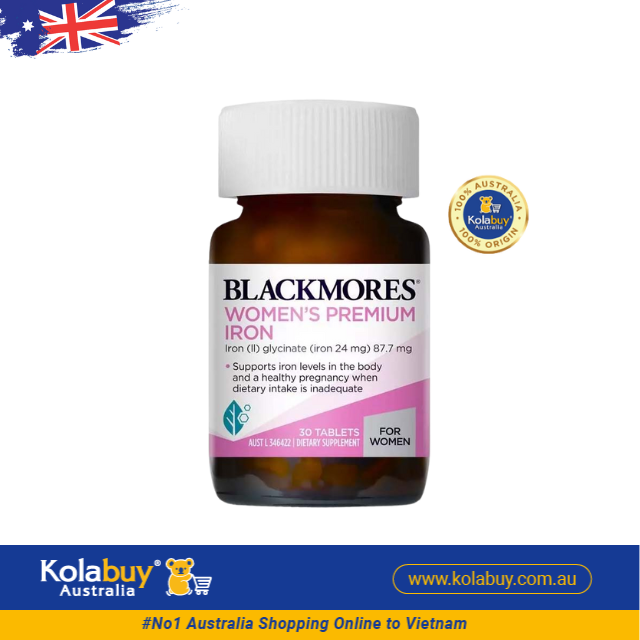 [Special Set] Chăm sóc mẹ bầu Úc Sắt Blackmores & DHA Bio Island (Discount đến 30%)