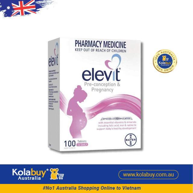 [Special Set] Chăm sóc sức khỏe trước sinh cho cả nam và nữ Elevit 100v & Menevit 90v (Discount đến 30%)