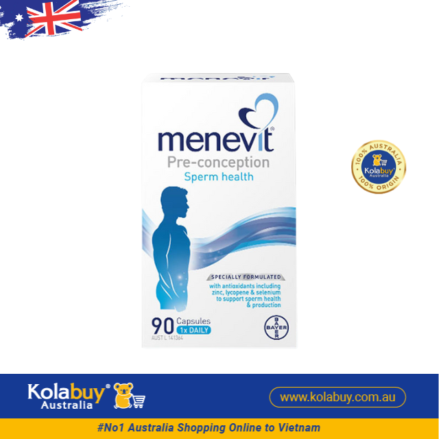 [Special Set] Chăm sóc sức khỏe trước sinh cho cả nam và nữ Bổ trứng Blackmores 56v & Menevit 90v (Discount đến 30%)
