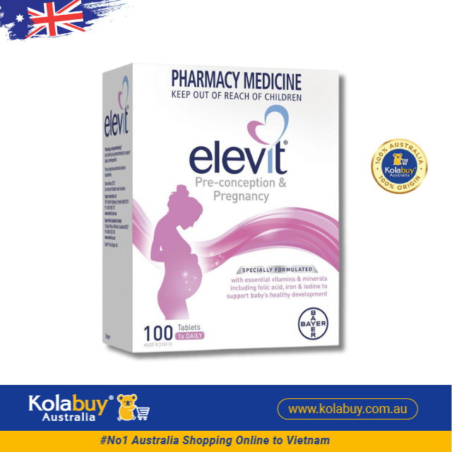 [Special Set] Chăm sóc sức khỏe trước sinh cho nữ Elevit 100v & Bổ trứng Blackmores Conceive Well 56v (Discount đến 30%)