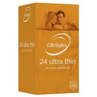 Ansell LifeStyles Condoms Ultra Thin 24 Pack