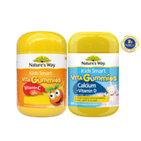 [Special Set] Phát triển toàn diện cho bé của Úc Gummies Kẽm Nature's Way & Vitamin C Nature's Way & Gummies Canxi Nature's Way (Discount đến 30%)