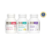 [Special Set] Phát triển toàn diện cho bé của Úc Kẽm ZinC Bio Island & DHA Bio Island & Lysine viên Bio Island (Discount đến 30%)
