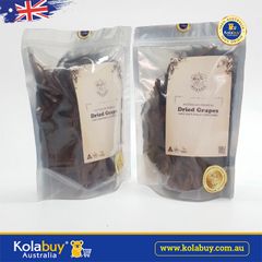 Thompson 500g (No box) - Ausara nho khô nguyên cành Úc 500g (không hộp)