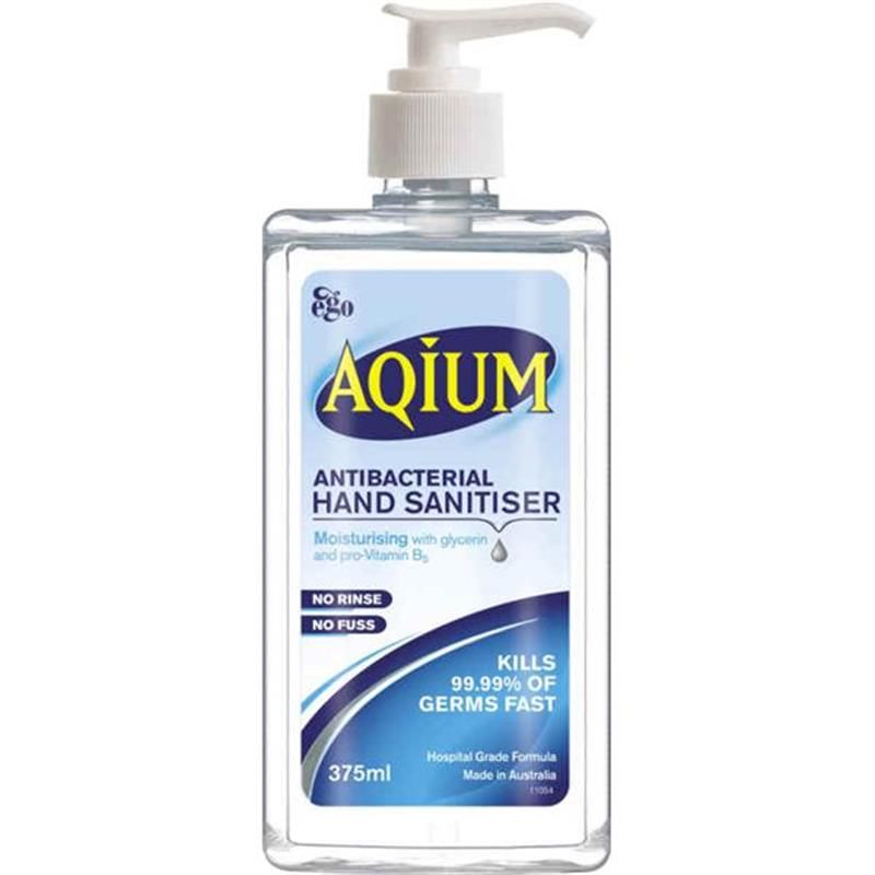 [LÌ XÌ] Nước rửa tay khô Aqium 375ml