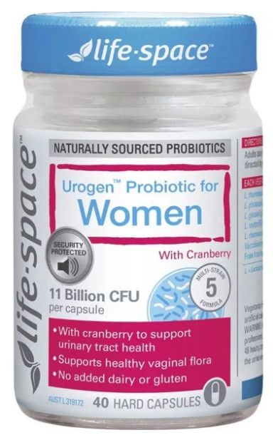 Viên uống vi sinh đường tiết niệu cho phụ nữ Life-Space Urogen Probiotic For Women 40 viên