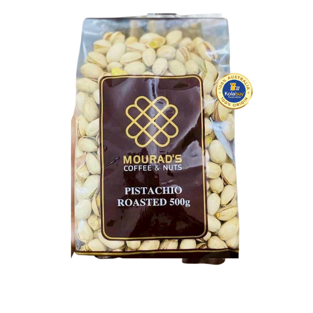 Hạt dẻ cười cao cấp của Úc Mourad's Pistachio Roasted 500g