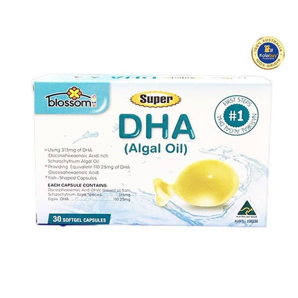 Viên bổ sung DHA cho bé Blossom Health Super DHA (Algal Oil) for Kids 90 viên