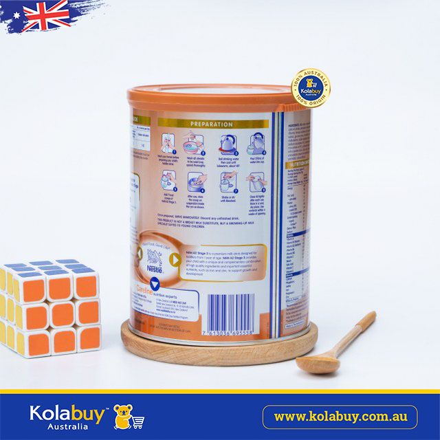 Sữa bột Nan A2 số 3 cho bé từ 1-3 tuổi Nan A2 stage 3 800g