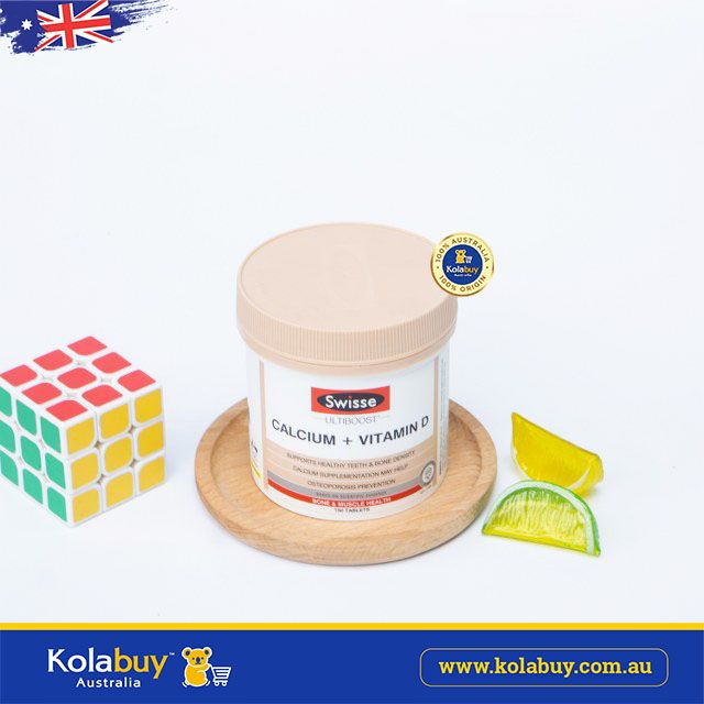 Viên uống chống loãng xương bổ sung Canxi Swisse Ultiboost Calcium + Vitamin D 150 Viên