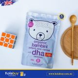Bột ăn dặm hữu cơ  bổ sung DHA cho trẻ từ 6m Bambini Organic 125g