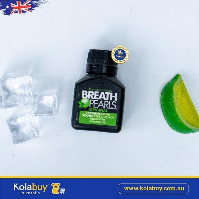Viên uống Thơm miệng Breath Pearls Original 50 viên