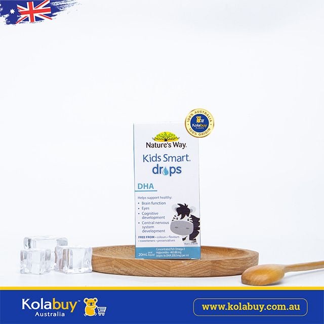 DHA dạng giọt Nature's Way Kids Smart Drops DHA 20ml cho bé