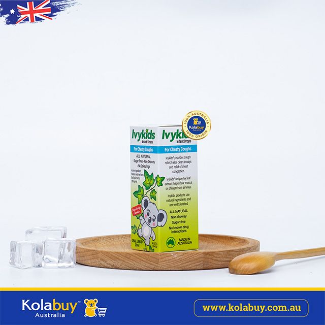 Tinh chất trị ho cho bé Ivykids Infant Drops For Chesty Cough 20ml