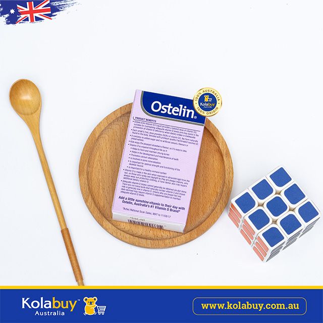 Vitamin D3 dạng nước cho bé Ostelin Kids Vitamin D3 Liquid for Children 20ml