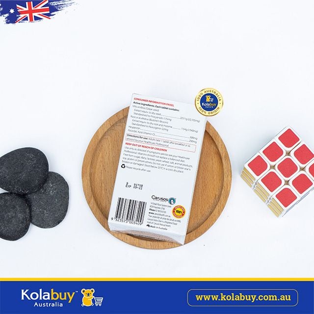 Thuốc trị suy giãn tĩnh mạch Caruso’s Veins Clear 60 viên