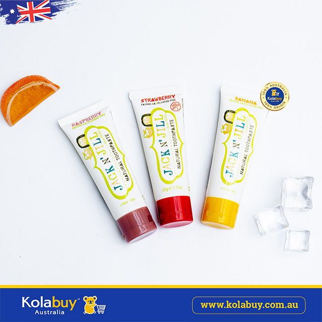 Kem đánh răng cho bé Jack N Jill Natural Toothpaste 50g