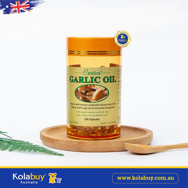 Viên uống Tinh dầu tỏi Careline Garlic 300 viên