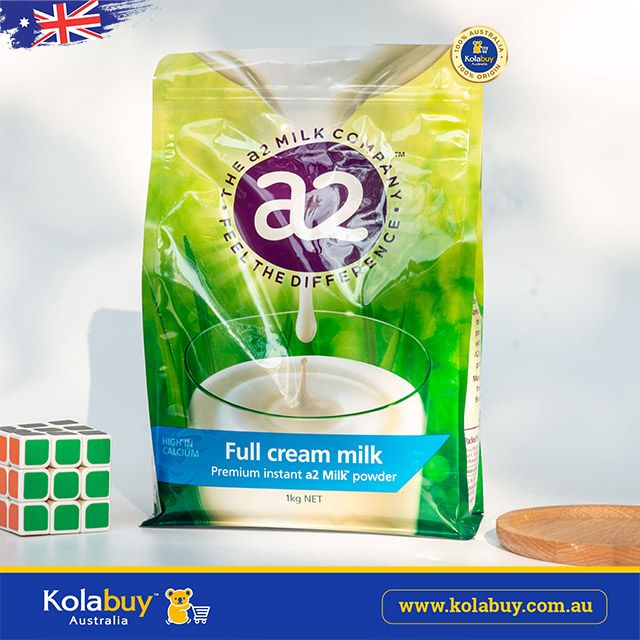 Sữa bột A2 nguyên kem Úc Milk Powder Full Cream 1kg