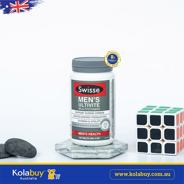 Viên uống Vitamin tổng hợp cho nam Swisse Men's Ultivite Multivitamin 120 viên
