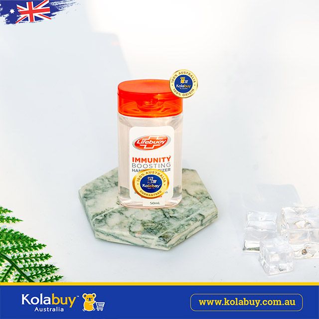 Nước rửa tay khô diệt khuẩn Lifebuoy Immunity Boosting Hand Sanitizer 50ml