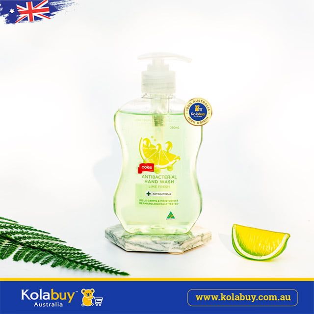 Nước rửa tay hương chanh Coles Soft on Skin Liquid Hand Wash 250ml