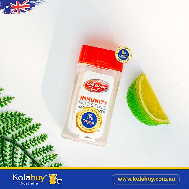 Nước rửa tay khô diệt khuẩn Lifebuoy Immunity Boosting Hand Sanitizer 50ml