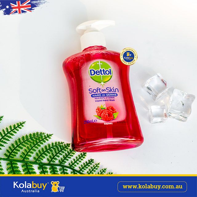 Nước Rửa Tay diệt khuẩn Dettol Liquid Hand Wash Raspberry 250ml