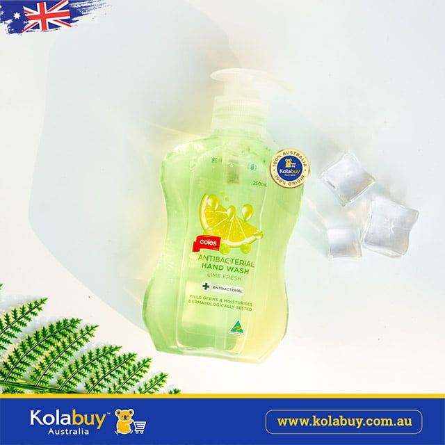 Nước rửa tay hương chanh Coles Soft on Skin Liquid Hand Wash 250ml