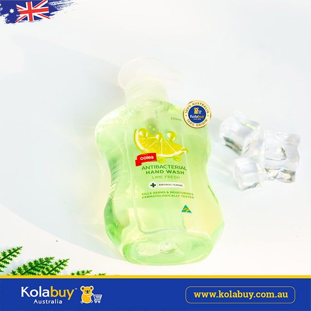 Nước rửa tay hương chanh Coles Soft on Skin Liquid Hand Wash 250ml