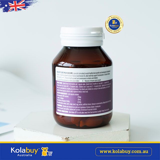 Viên uống Bổ sung DHA cho bé Healthy Care Kids DHA 60 viên