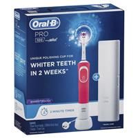 Oral B Pro 100 3D White Polish Power Toothbrush Pink