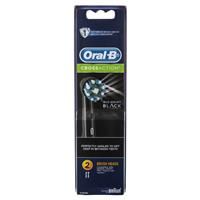 Oral B Cross Action Black Refills 2 Pack