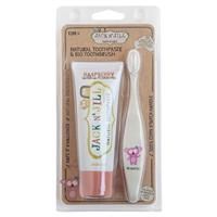 Kem đánh răng và bàn chải Jack N Jill Raspberry Toothpaste with Koala Bio Brush