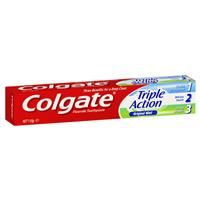 Colgate Triple Action Cavity Protection Fluoride Original Mint Toothpaste 110g