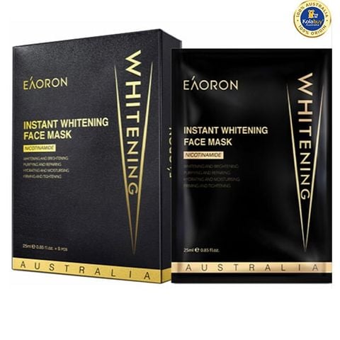 Mặt nạ dưỡng trắng da Eaoron Instant Whitening Face Mask 25ml 5 miếng
