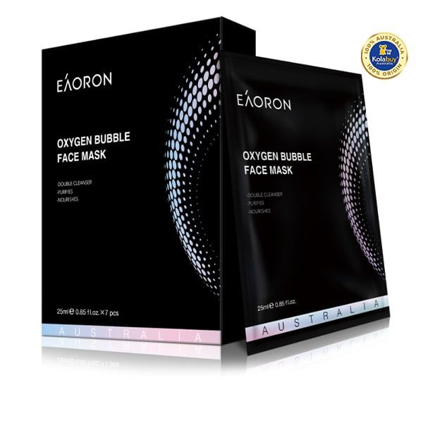 Mặt nạ sủi bọt thải độc Eaoron Oxygen Bubble Face Mask 25ml 7 miếng