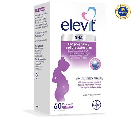 Viên uống Bổ sung DHA cho bà bầu Elevit DHA For Pregnancy and Breastfeeding 60 viên