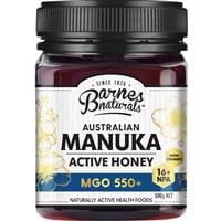 Mật ong Barnes Naturals Australian Manuka Honey 500g MGO 550+