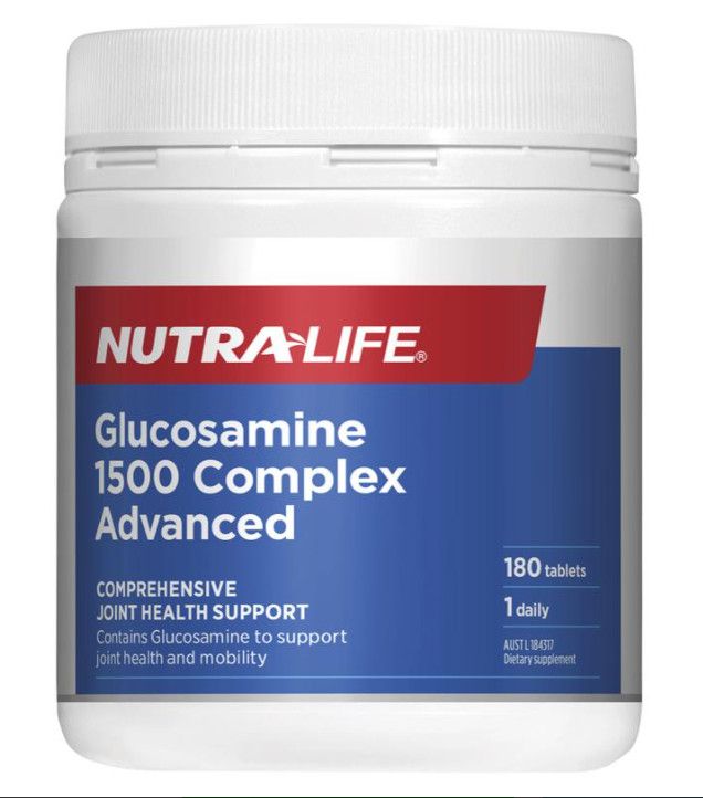Nutra-Life Glucosamine 1500 Complex Advanced 180 Tablets