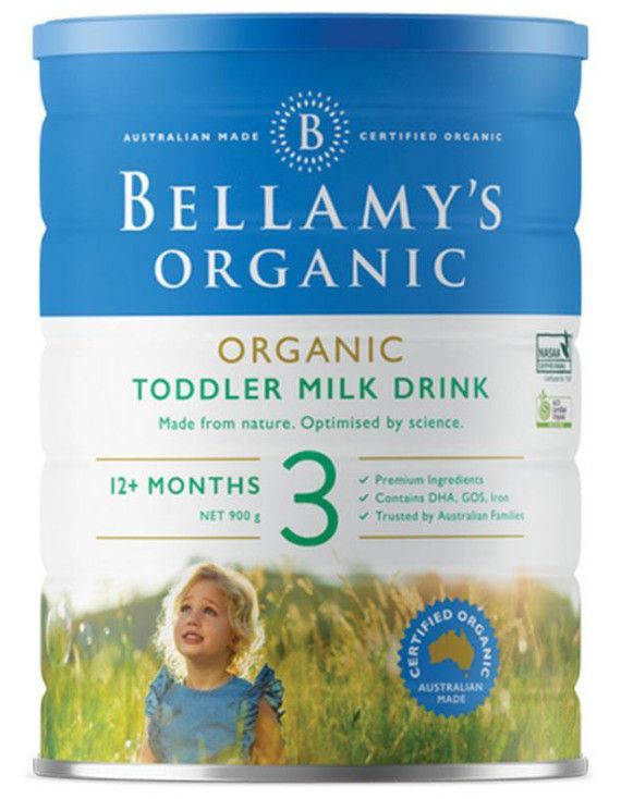 Sữa Bellamy's Organic Toddler Milk Drink Step 3 900g