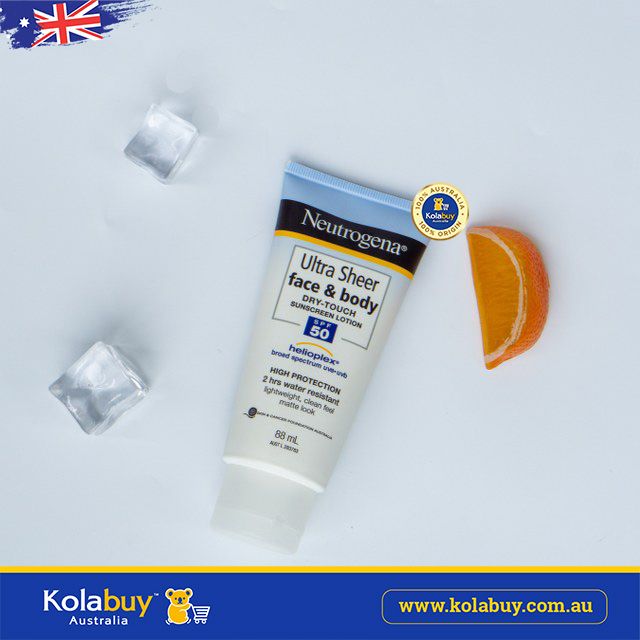 Kem chống nắng Neutrogena Ultra Sheer Face & Body Dry Touch Sunscreen Lotion SPF50 88mL