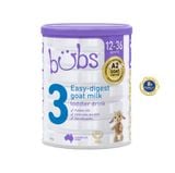 Sữa bột Bubs Dê số 3 cho bé từ 1-3 tuổi Bubs Goat Toddler Formula 800g