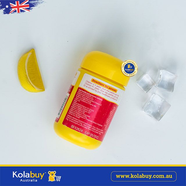 Kẹo dẻo Bổ sung Vitamin cho bé biếng ăn Nature's Way Kids Smart Vita Gummies Multi Vitamin for Fussy Eaters 60 viên