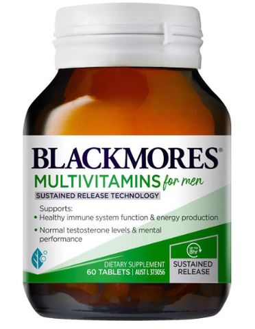 Viên uống Vitamin tổng hợp dành cho nam Blackmores Multivitamin For Men 60 viên