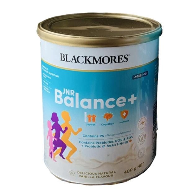 Sữa bột Blackmores cho bé từ 1-10 tuổi Blackmores JNR Balance+ 400g