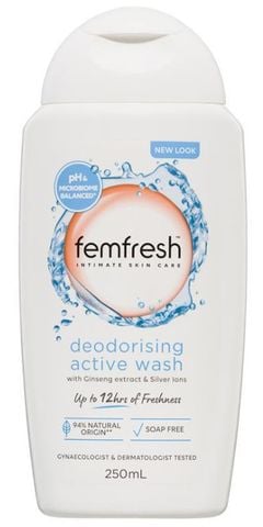 Dung dịch vệ sinh phụ nữ khử mùi Femfresh Deodorising Wash 250ml